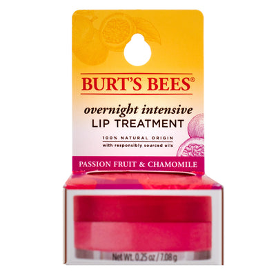 Burt's Bees Overnight Intensive Lip Treatment, Passion Fruit & Chamomile