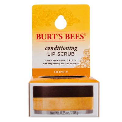 Burt's Bees 100% Natural Lip Scrub Scrub, Honey, 0.25 oz