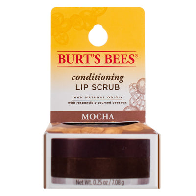 Burt's Bees Conditioning Lip Scrub Scrub, Mocha, 0.25 oz