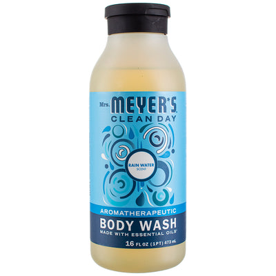 Mrs. Meyer's Clean Day Body Wash, Rain Water, 16 fl oz