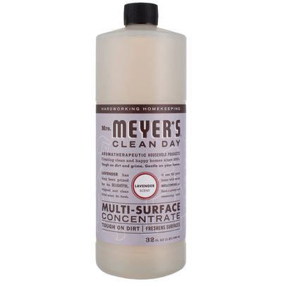 Mrs. Meyer's Clean Day Multi-Surface Concentrate, Lavender, 32 fl oz