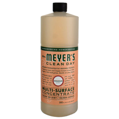Mrs. Meyer's Clean Day Multi-Surface Concentrate, Geranium, 32 fl oz