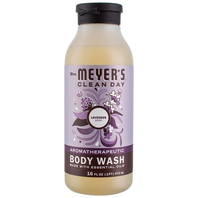 Mrs. Meyer's Clean Day Body Wash, Lavender, 16 fl oz
