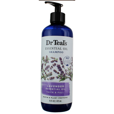 Dr Teal's Essential Oil Shampoo, Lavender, 16 fl oz