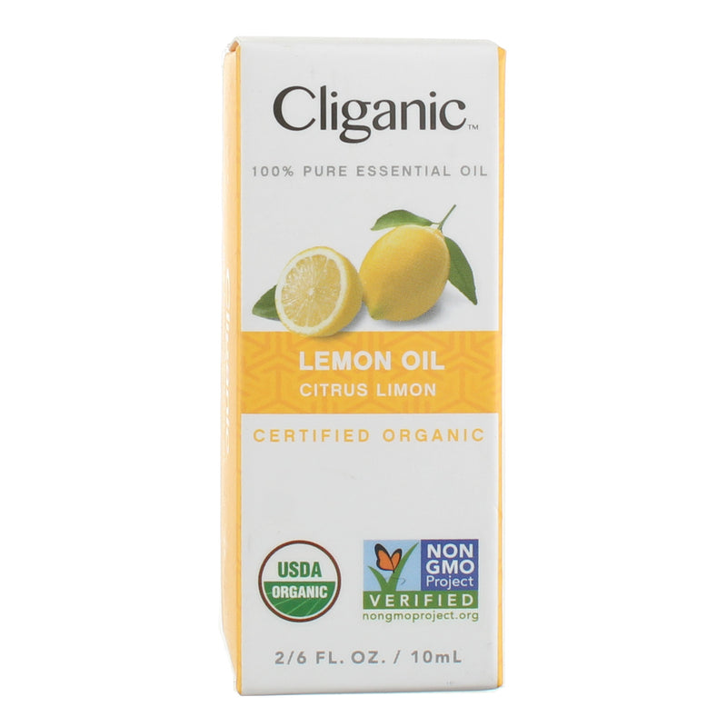 Cliganic 100% Pure Essential Oil Body Oil, Lemon, 0.33 fl oz