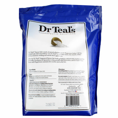 Dr Teal's Pure Epsom Salt Therapeutic Soak, 6 lbs