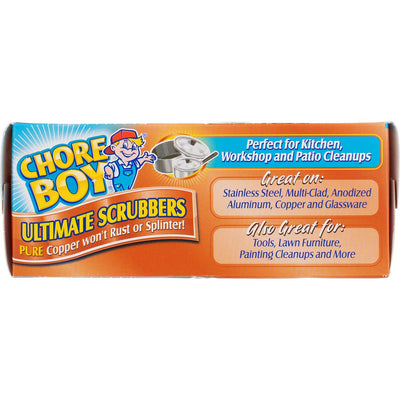 Chore Boy Ultimate Copper Scrubber, 0.44 oz, 2 Ct