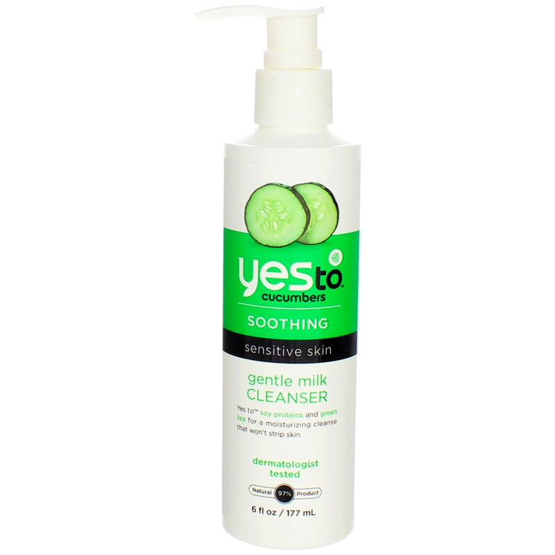 Yes To Cucumbers Soothing Gentle Milk Cleanser, 6 fl oz