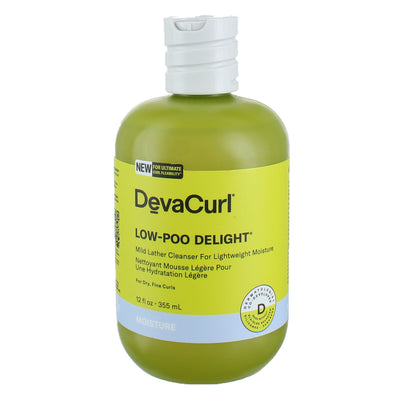 DevaCurl Low-Poo Delight Cleanser, 12 oz Cleanser