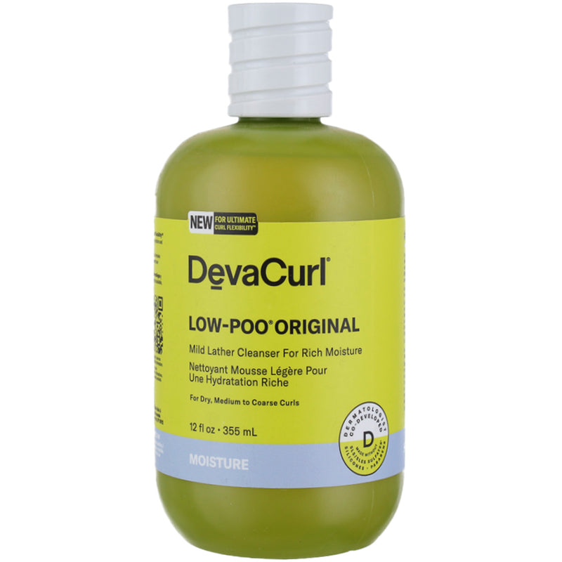 DevaCurl Low-Poo Original Cleanser,12 oz Cleanser
