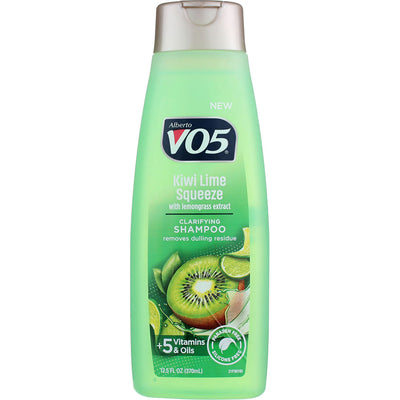 Alberto VO5 Herbal Escapes Clarifying Shampoo, Kiwi Lime Squeeze, 12.5 fl oz