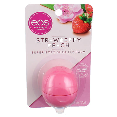 eos Super Soft Shea Lip Balm Sphere, Strawberry Peach