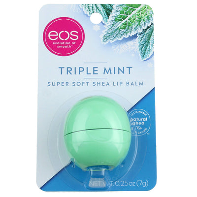 eos 100% Natural Shea Lip Balm Sphere, Triple Mint