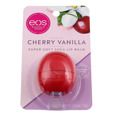 eos Super Soft Shea Lip Balm Sphere, Cherry Vanilla