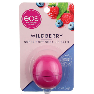 eos Super Soft Shea Lip Balm Sphere, Wildberry
