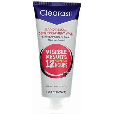Clearasil Rapid Rescue Salicylic Acid Acne Medication, 6.78 fl oz