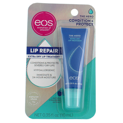 eos The Hero Extra Dry Lip Treatment, Natural Strawberry Extract, 0.35 fl oz