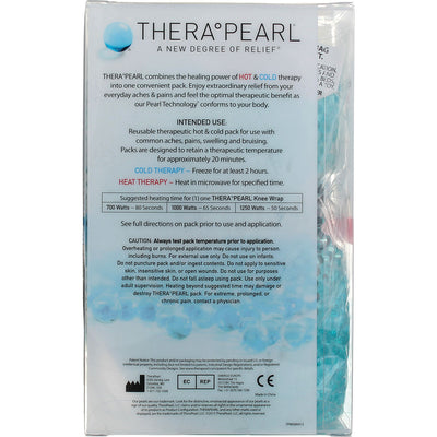 TheraPearl Reusable Hot & Cold Therapy Knee Wrap With Strap