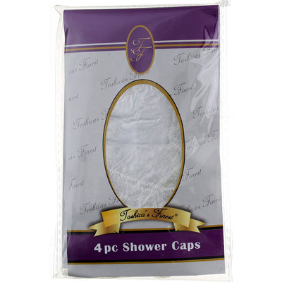 Toshica's Finest Shower Cap, 4 Ct