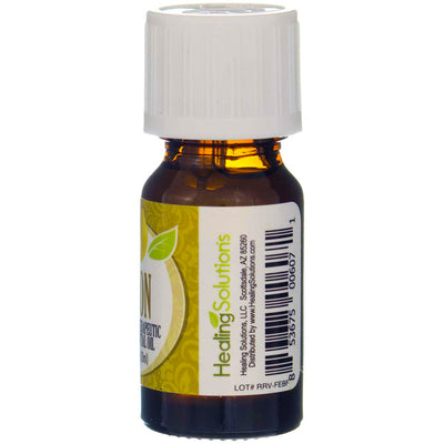 Healing Solutions Therapeutic Essential Oil, Lemon, 0.33 fl oz