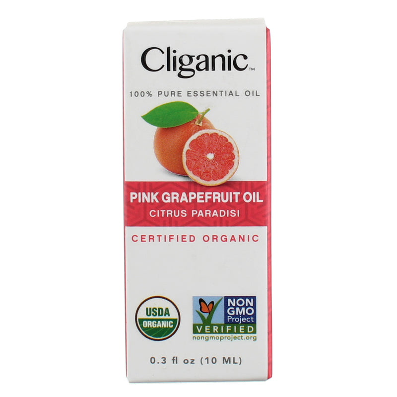 Cliganic 100% Pure Essential Oil Body Oil, Pink Grapefruit, 0.3 fl oz