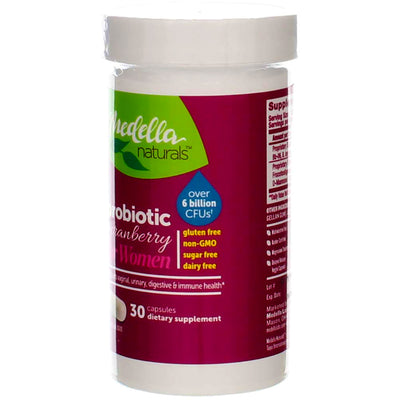 Medella Naturals Women's Probiotic Capsules, 30 Ct