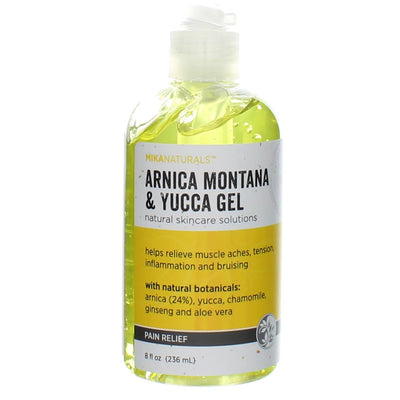 MikaNaturals Arnica Montana & Yucca Gel Anti-Aging Gel, 8 fl oz