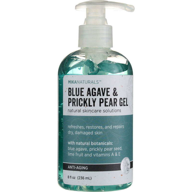 MikaNaturals Blue Agave & Prickly Pear Anti-Aging Gel, 8 fl oz