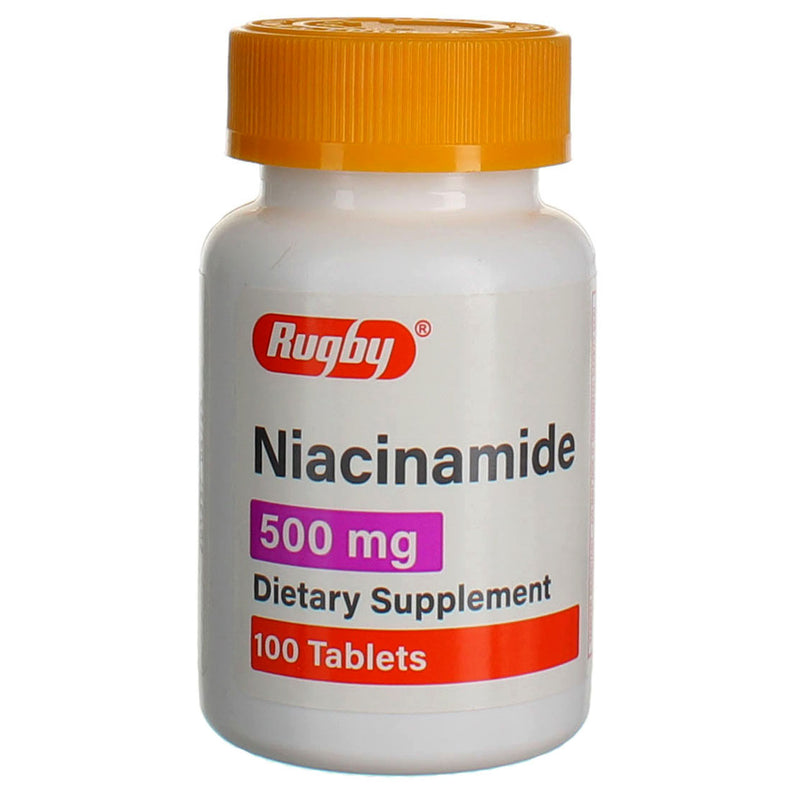 Rugby Niacinamide Dietary Supplement, 100 Ct