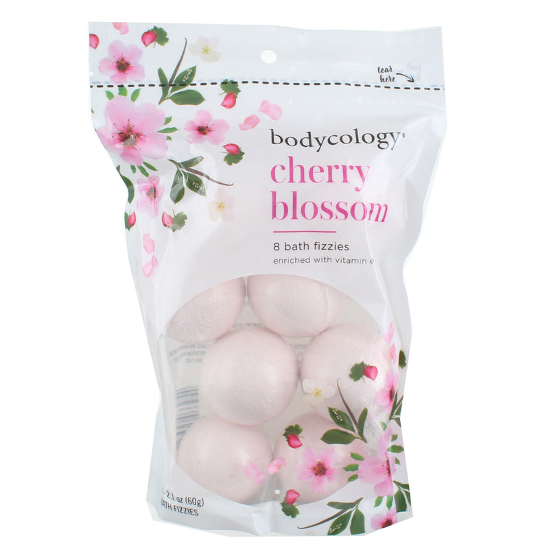 Bodycology Bath Fizzies, Cherry Blossom, 8 Ct, 2.1 oz