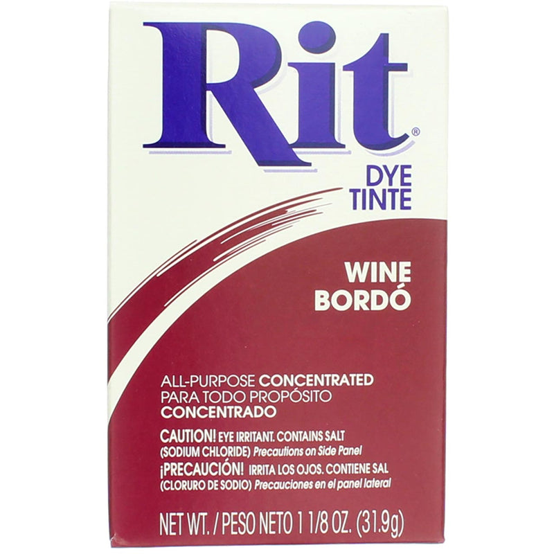 Rit All-Purpose Powder Dye, Wine, 1.125 oz