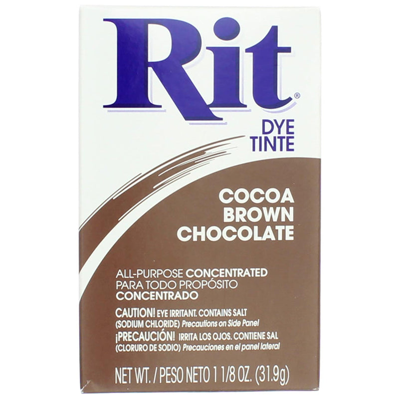 Rit All-Purpose Powder Dye, Cocoa Brown, 1.125 oz