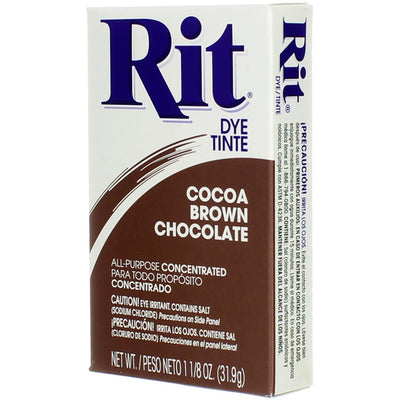 Rit All-Purpose Powder Dye, Cocoa Brown, 1.125 oz