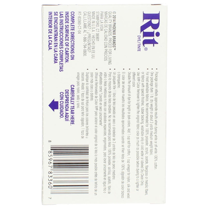 Rit All-Purpose Powder Dye, Denim Blue, 1.125 oz