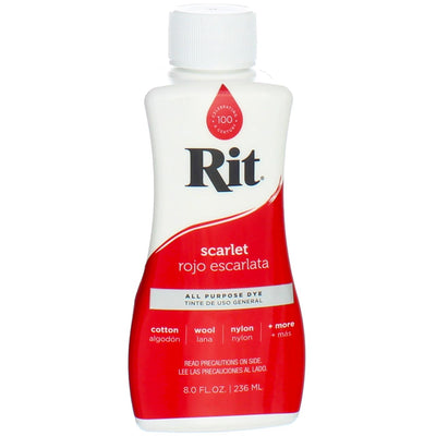 Rit All-Purpose Liquid Dye, Scarlet, 8 fl oz