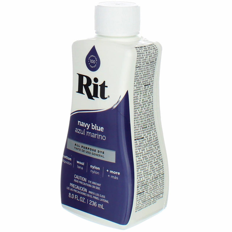 Rit All-Purpose Liquid Dye, Navy Blue, 8 fl oz