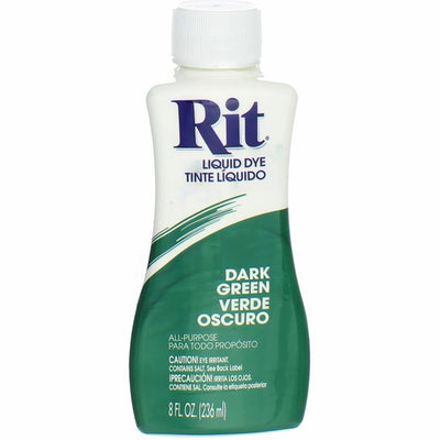 Rit All-Purpose Liquid Dye, Dark Green, 8 fl oz