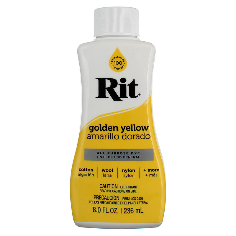 Rit All Purpose Dye, Golden Yellow, 8 fl oz