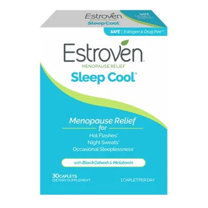 Estroven Sleep Cool Menopause Relief Caplets, 30 Ct
